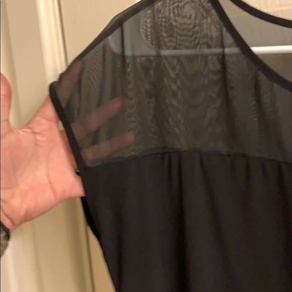 🐝 Black top / sheer top - Picture 6 of 9